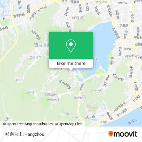 郑宗台山 map