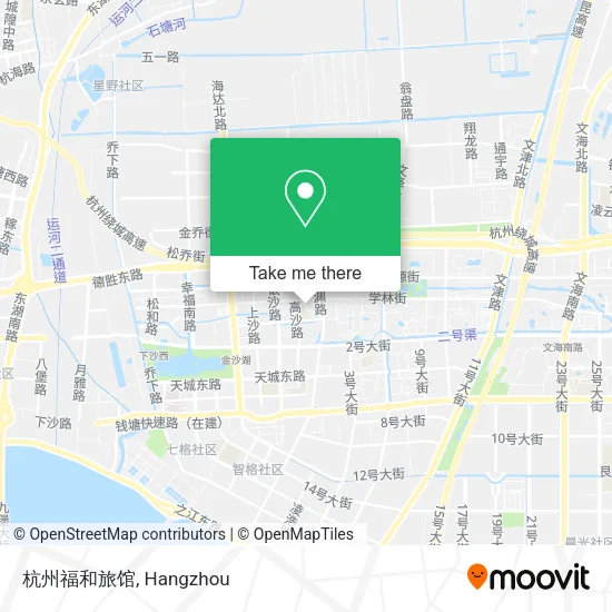 杭州福和旅馆 map