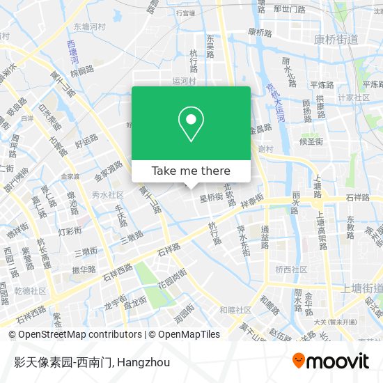 影天像素园-西南门 map