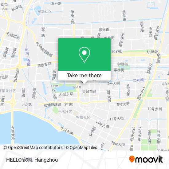 HELLO宠物 map