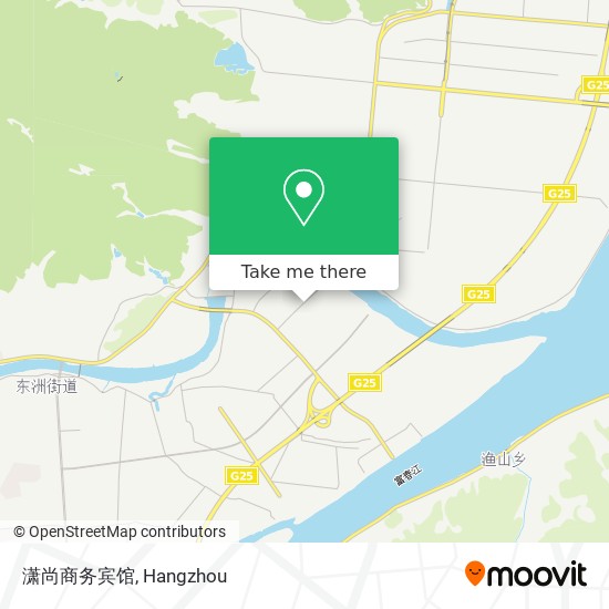 潇尚商务宾馆 map