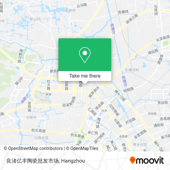 良渚亿丰陶瓷批发市场 map