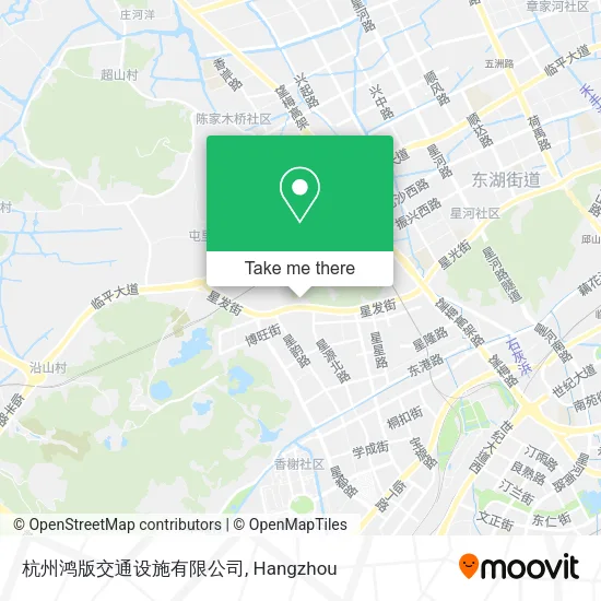 杭州鸿版交通设施有限公司 map
