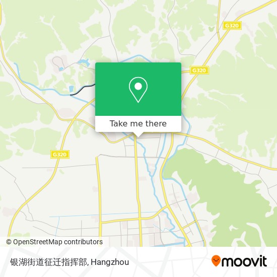 银湖街道征迁指挥部 map