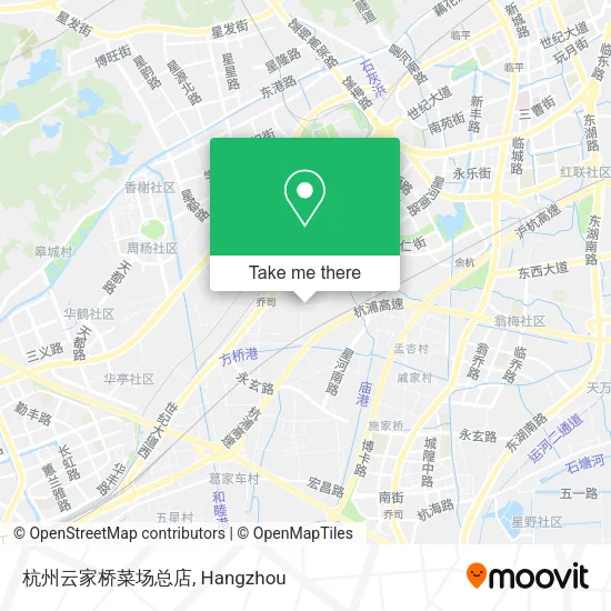 杭州云家桥菜场总店 map