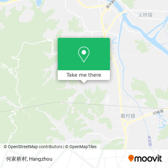 何家桥村 map