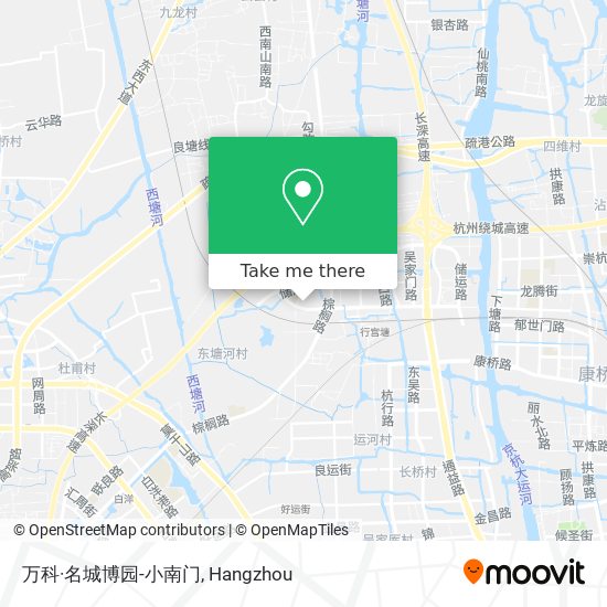 万科·名城博园-小南门 map