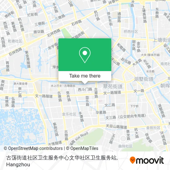 古荡街道社区卫生服务中心文华社区卫生服务站 map