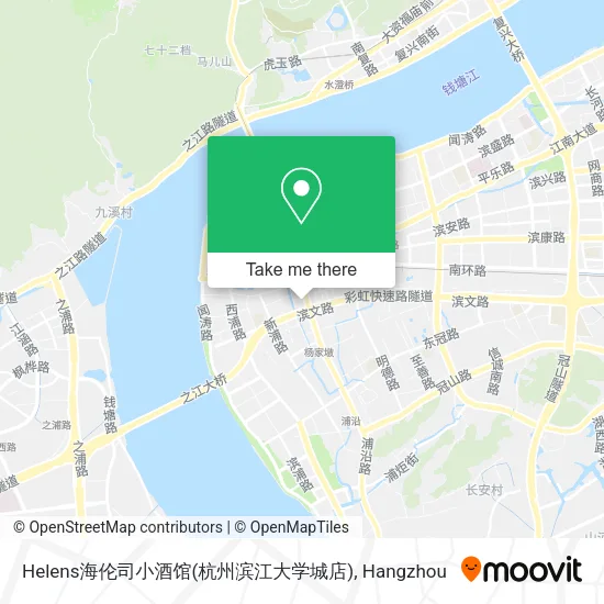 Helens海伦司小酒馆(杭州滨江大学城店) map