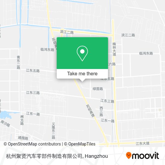 杭州聚贤汽车零部件制造有限公司 map