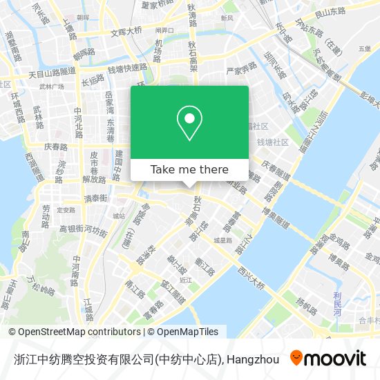 浙江中纺腾空投资有限公司(中纺中心店) map