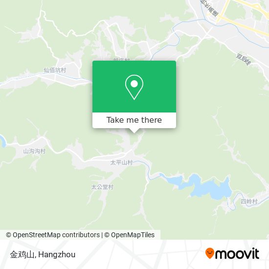 金鸡山 map