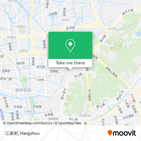 江家村 map