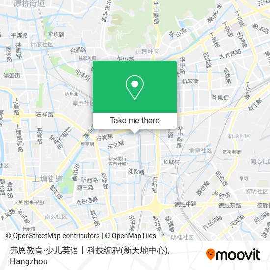 弗恩教育·少儿英语丨科技编程(新天地中心) map