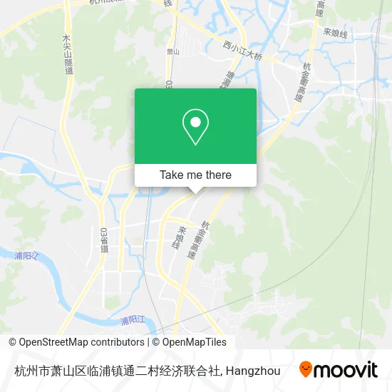 杭州市萧山区临浦镇通二村经济联合社 map