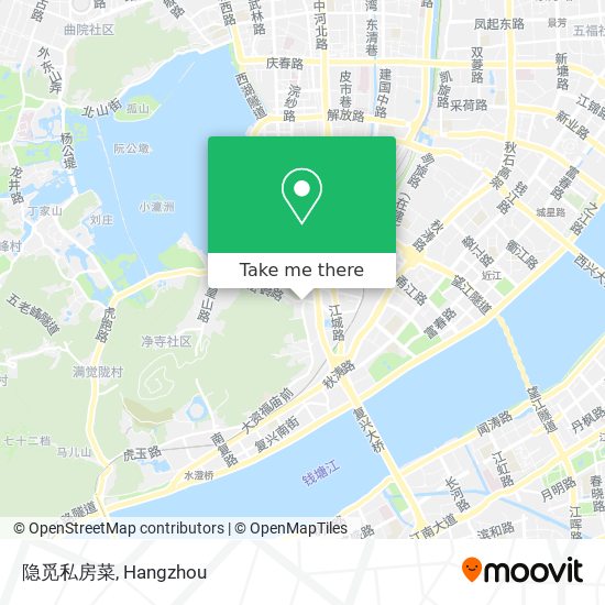 隐觅私房菜 map