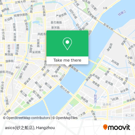 asics(砂之船店) map