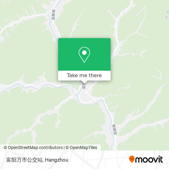 富阳万市公交站 map