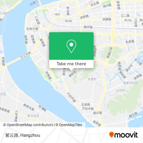 紫云路 map