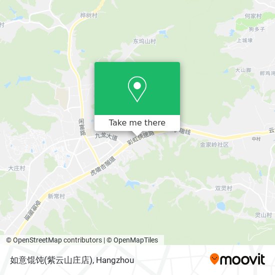 如意馄饨(紫云山庄店) map