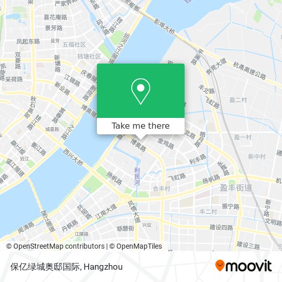 保亿绿城奥邸国际 map