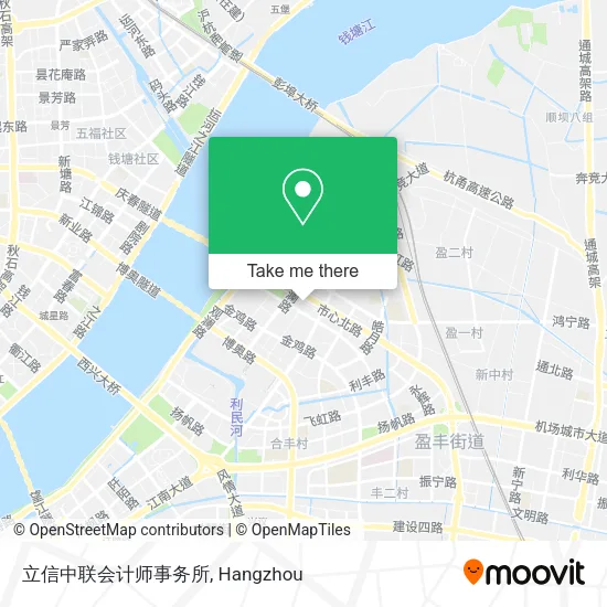 立信中联会计师事务所 map