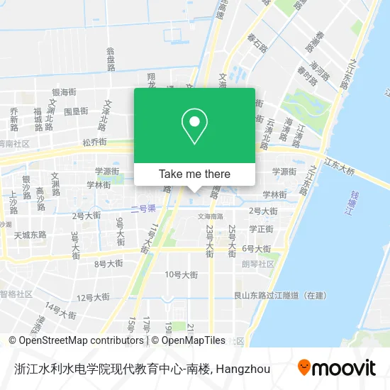 浙江水利水电学院现代教育中心-南楼 map