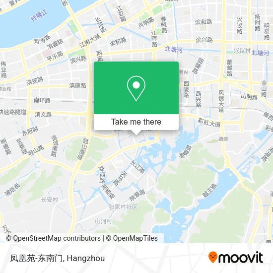 凤凰苑-东南门 map