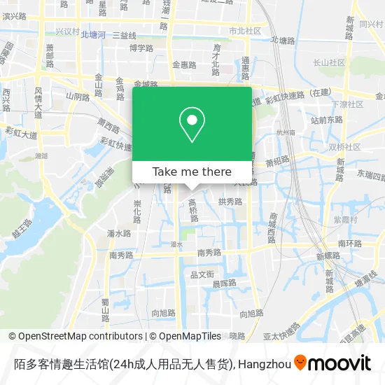 陌多客情趣生活馆(24h成人用品无人售货) map