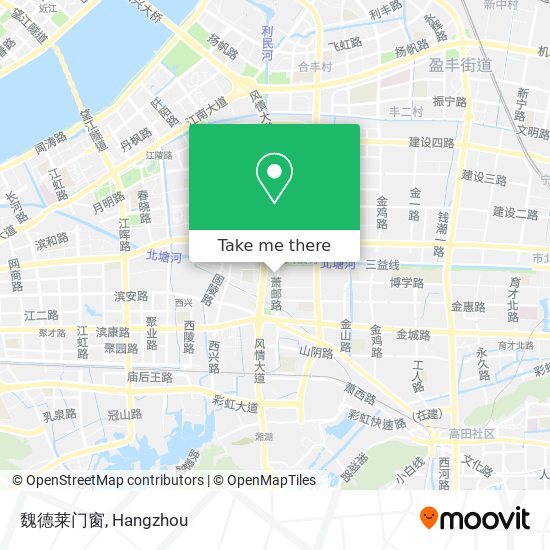 魏德莱门窗 map