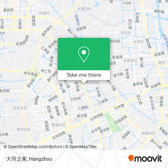 大羽之家 map