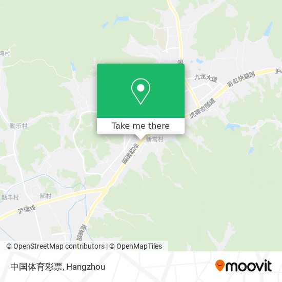中国体育彩票 map