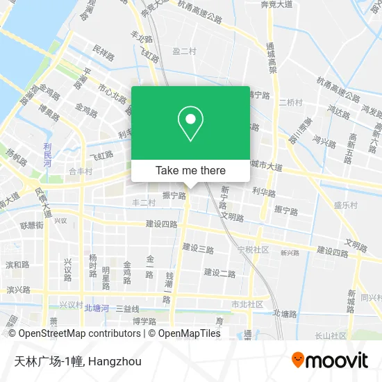 天林广场-1幢 map