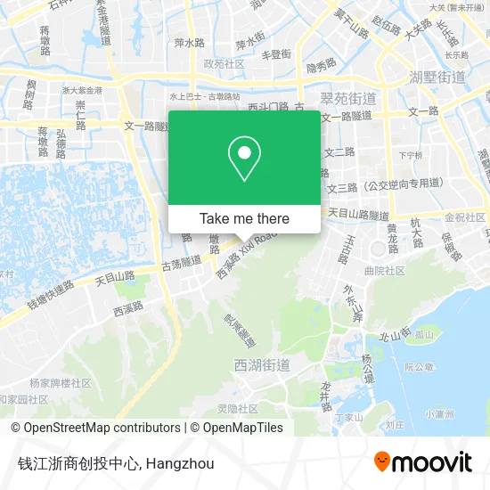 钱江浙商创投中心 map