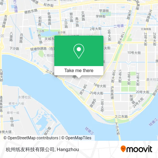 杭州纸友科技有限公司 map