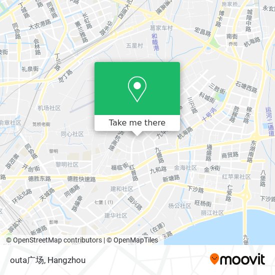 outa广场 map