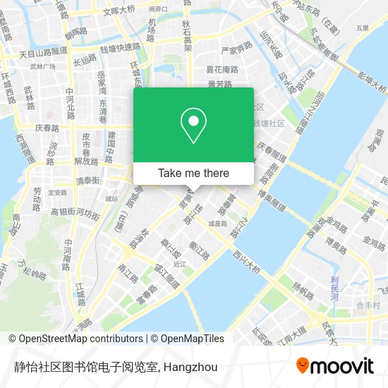 静怡社区图书馆电子阅览室 map