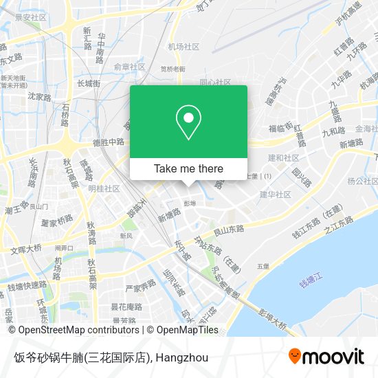 饭爷砂锅牛腩(三花国际店) map