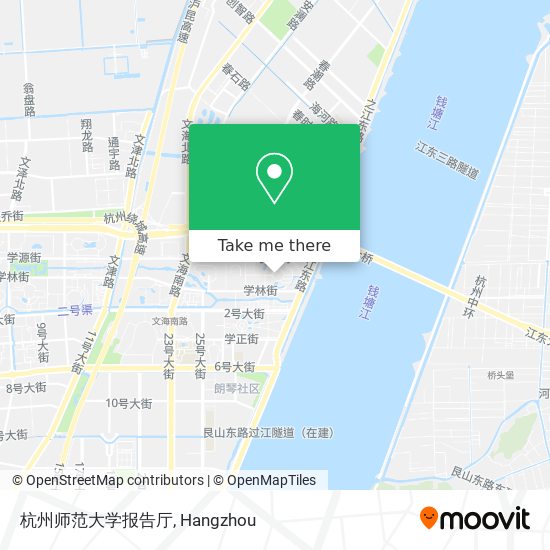 杭州师范大学报告厅 map