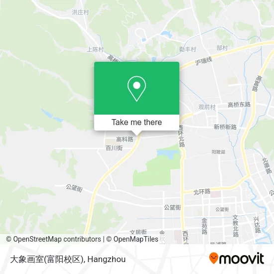 大象画室(富阳校区) map