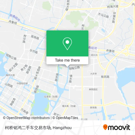 柯桥铭鸿二手车交易市场 map