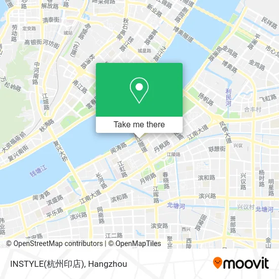INSTYLE(杭州印店) map