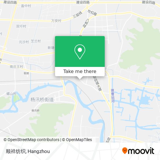 顺祥纺织 map
