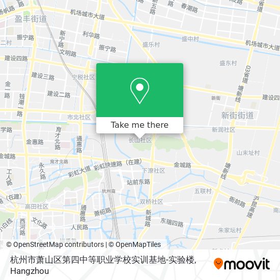 杭州市萧山区第四中等职业学校实训基地-实验楼 map