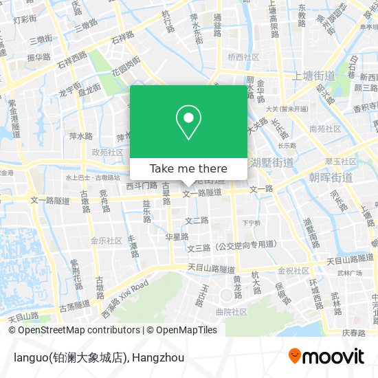 languo(铂澜大象城店) map
