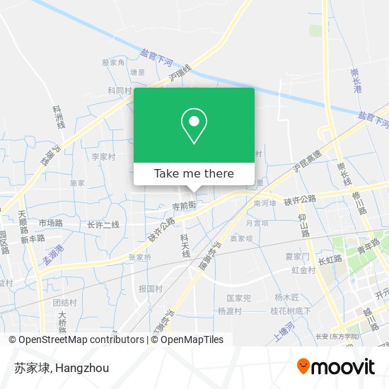苏家埭 map