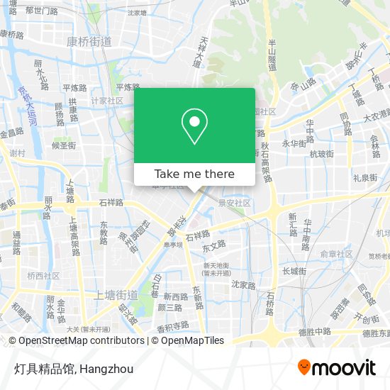 灯具精品馆 map