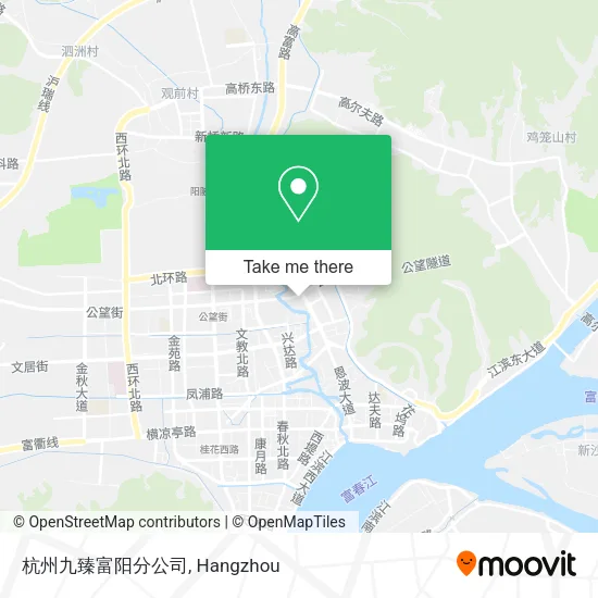 杭州九臻富阳分公司 map