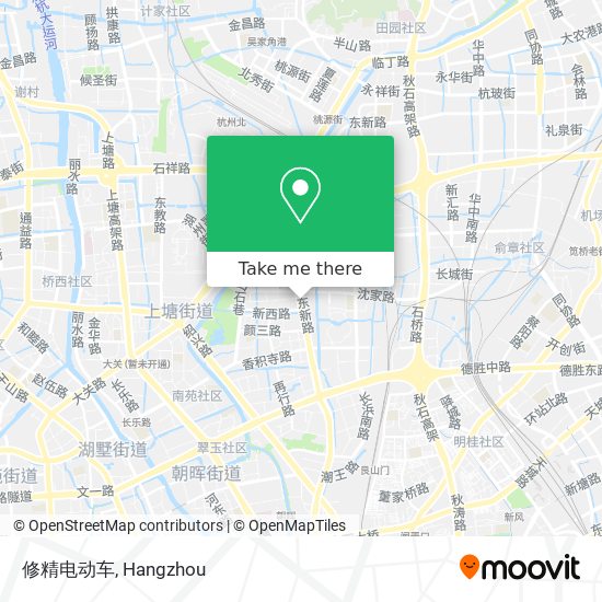 修精电动车 map
