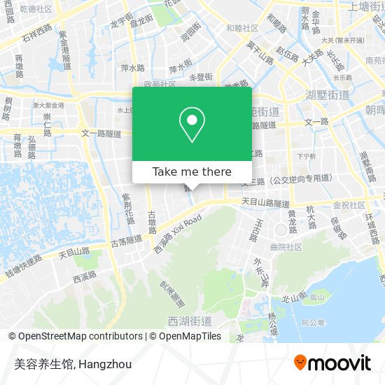 美容养生馆 map